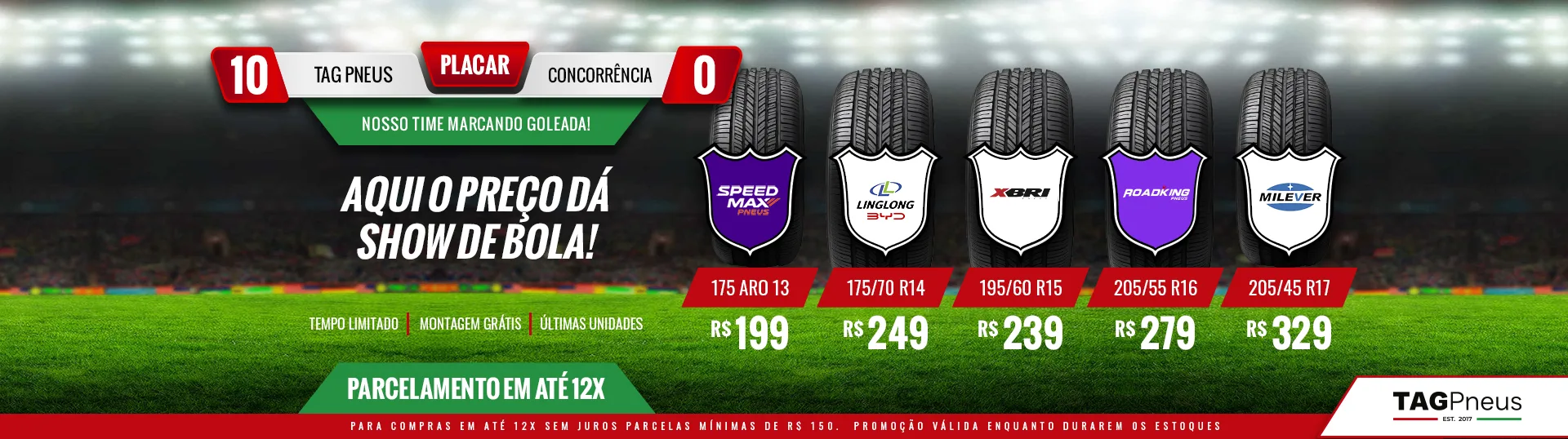 Ofertas de Pneus e Rodas em Ceilândia DF