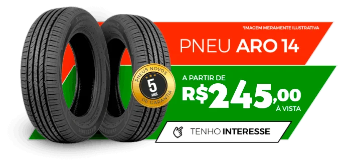 Comprar Pneu Aro 14 em Ceilândia