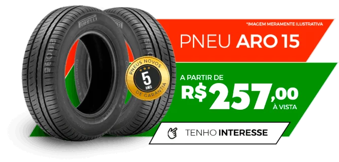 Comprar Pneu Aro 15 em Ceilândia